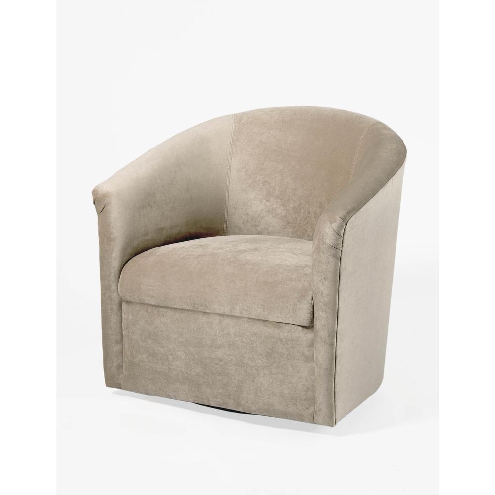 Elizabeth Sand Swivel Chair. Picture 1