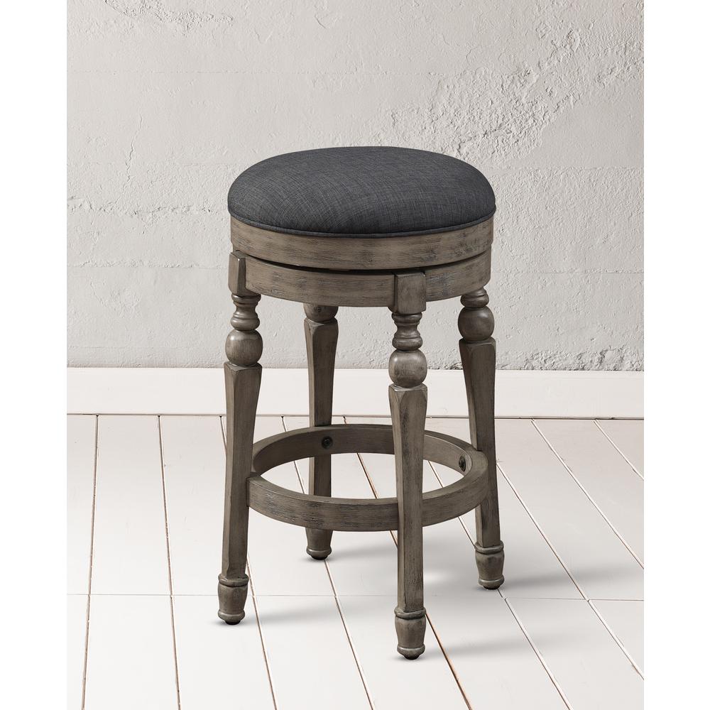 Maxwell Backless Swivel Counter Stool. Picture 4