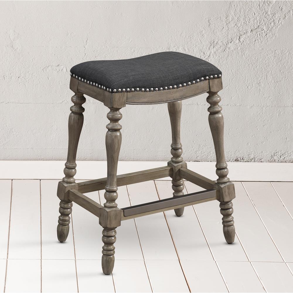 Collins Saddle Seat Counter Stool. Picture 6