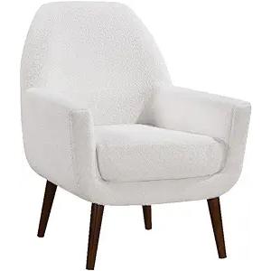 Polaris Mid-Century Boucle Arm Chair. Picture 1
