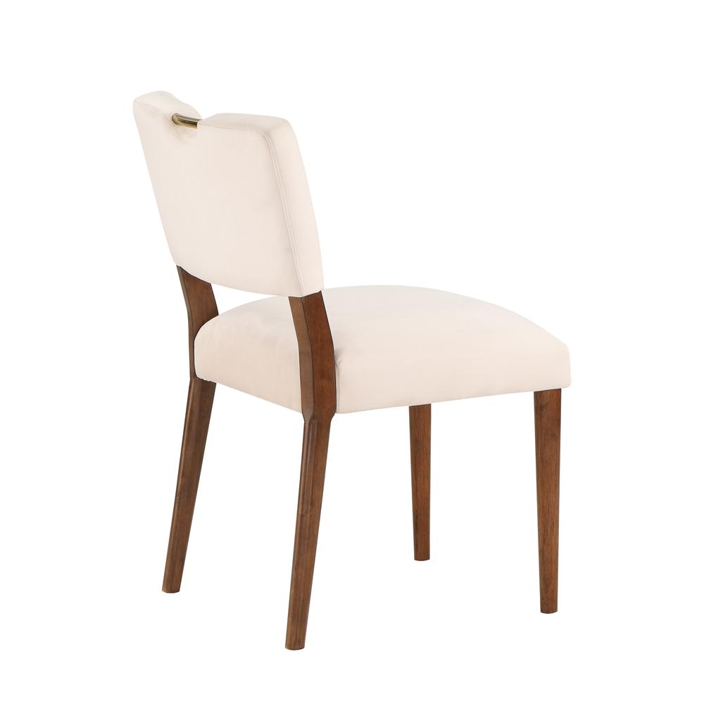 Bonito Sea Oat Velvet Dining Chair - Set of 2. Picture 6