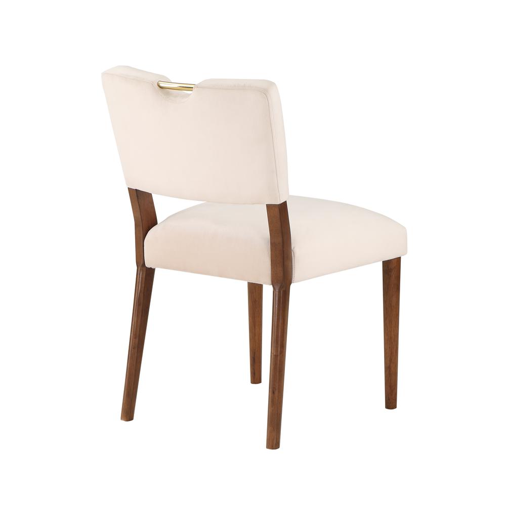Bonito Sea Oat Velvet Dining Chair - Set of 2. Picture 7