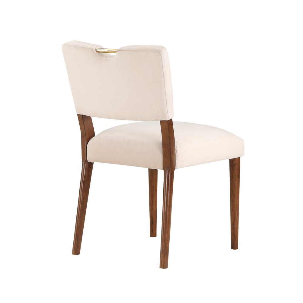 Bonito Sea Oat Velvet Dining Chair - Set of 2. Picture 14