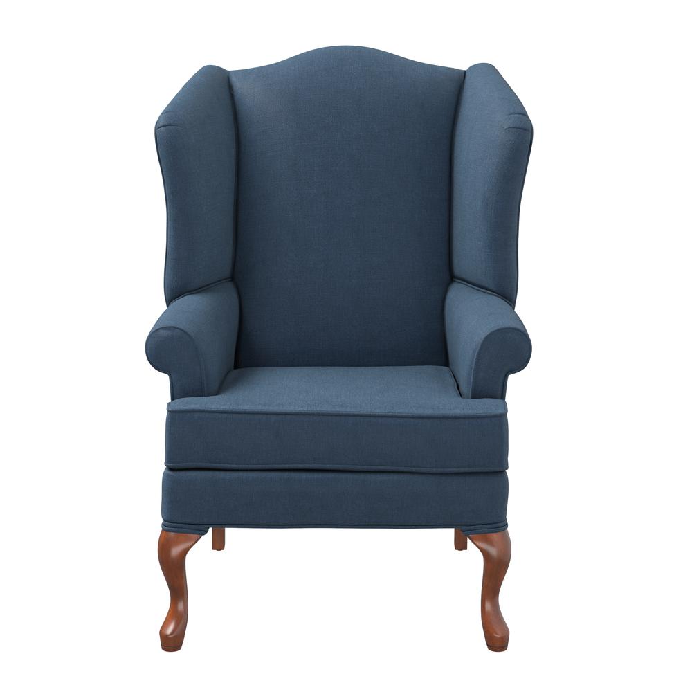 Crawford Sky Wing Back Chair. Picture 2