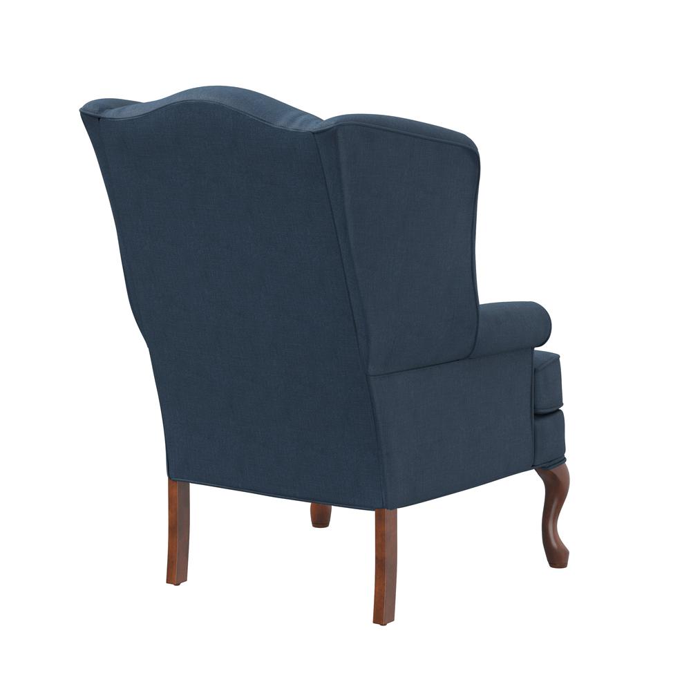 Crawford Sky Wing Back Chair. Picture 4