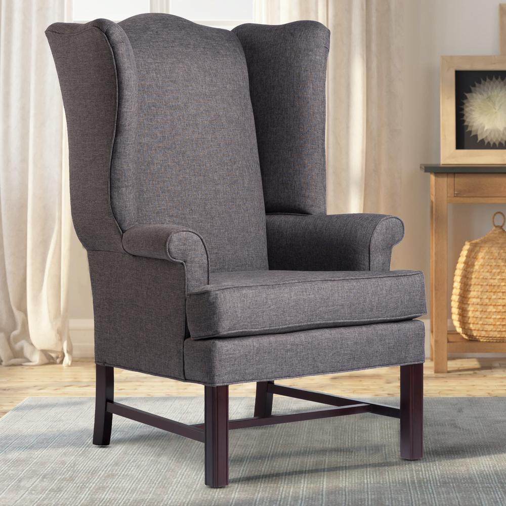 Chippendale best sale wingback chair