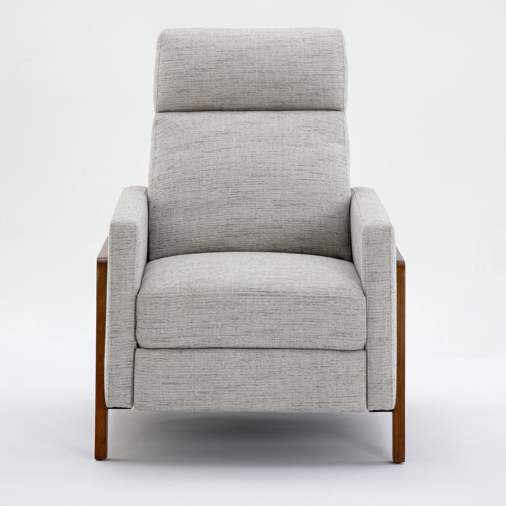 Veneto Push Back Recliner in Performance Fabric - Sea Oat. Picture 8