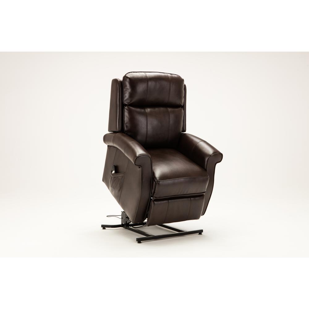 Lehman Brown Traditional Lift Chair. Picture 4