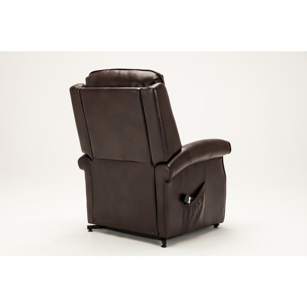 Lehman Brown Traditional Lift Chair. Picture 8
