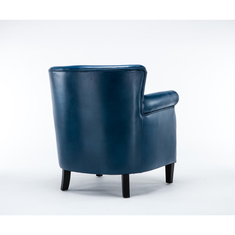 Holly Navy Blue Club Chair. Picture 5