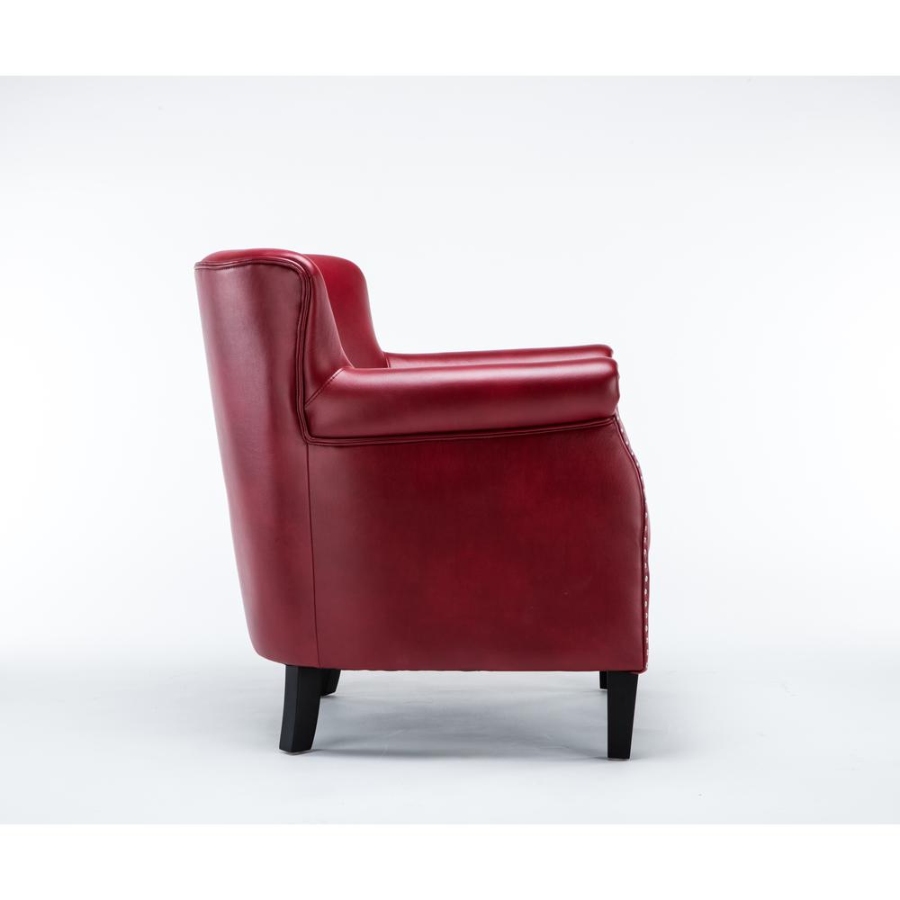 Holly Red Club Chair. Picture 4