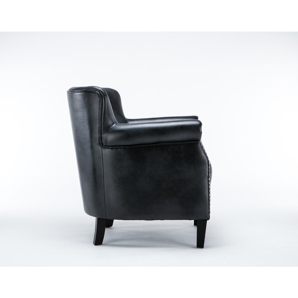 Holly Charcoal Club Chair. Picture 4