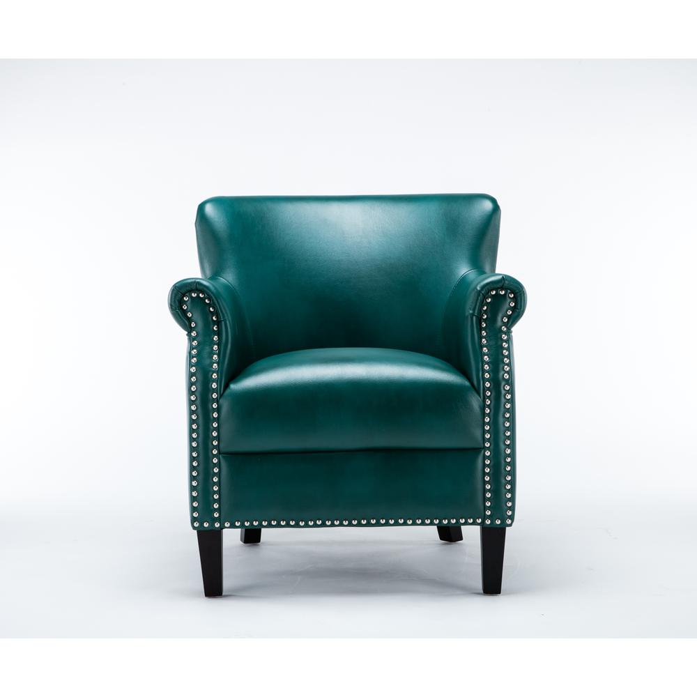 Holly Teal Club Chair. Picture 6