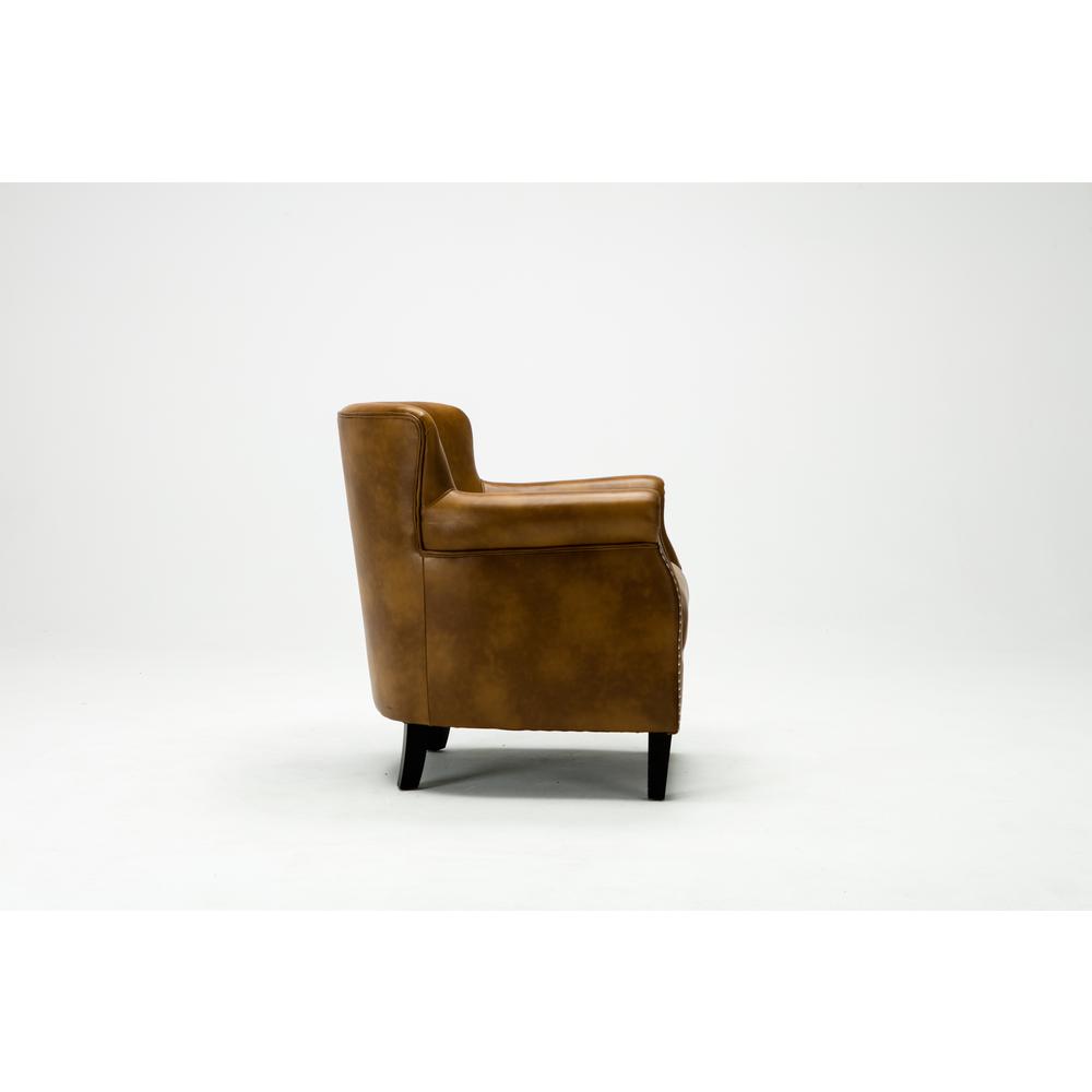 Holly Camel Club Chair. Picture 4