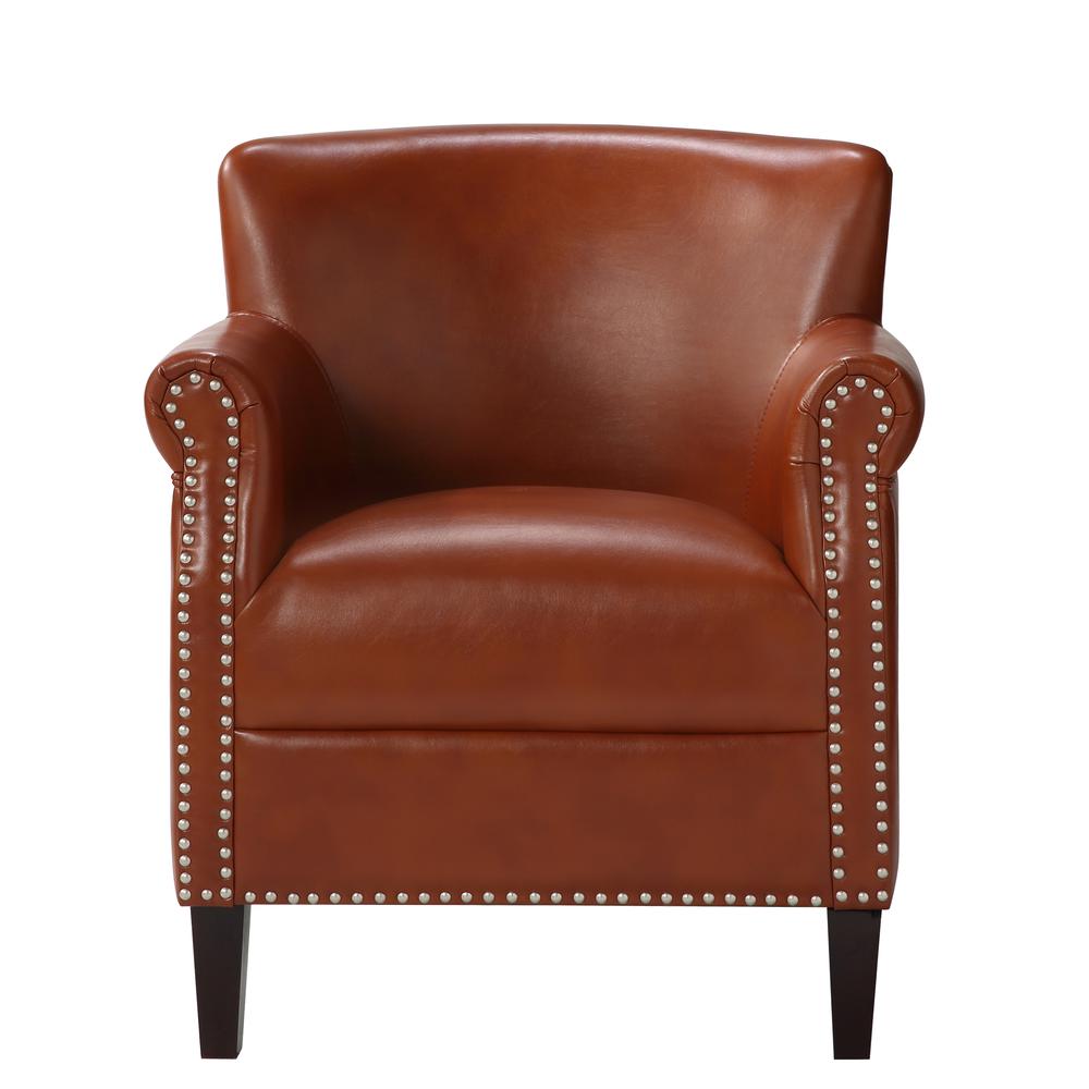 Holly Caramel Club Chair. Picture 4