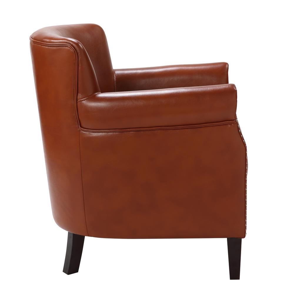 Holly Caramel Club Chair. Picture 6