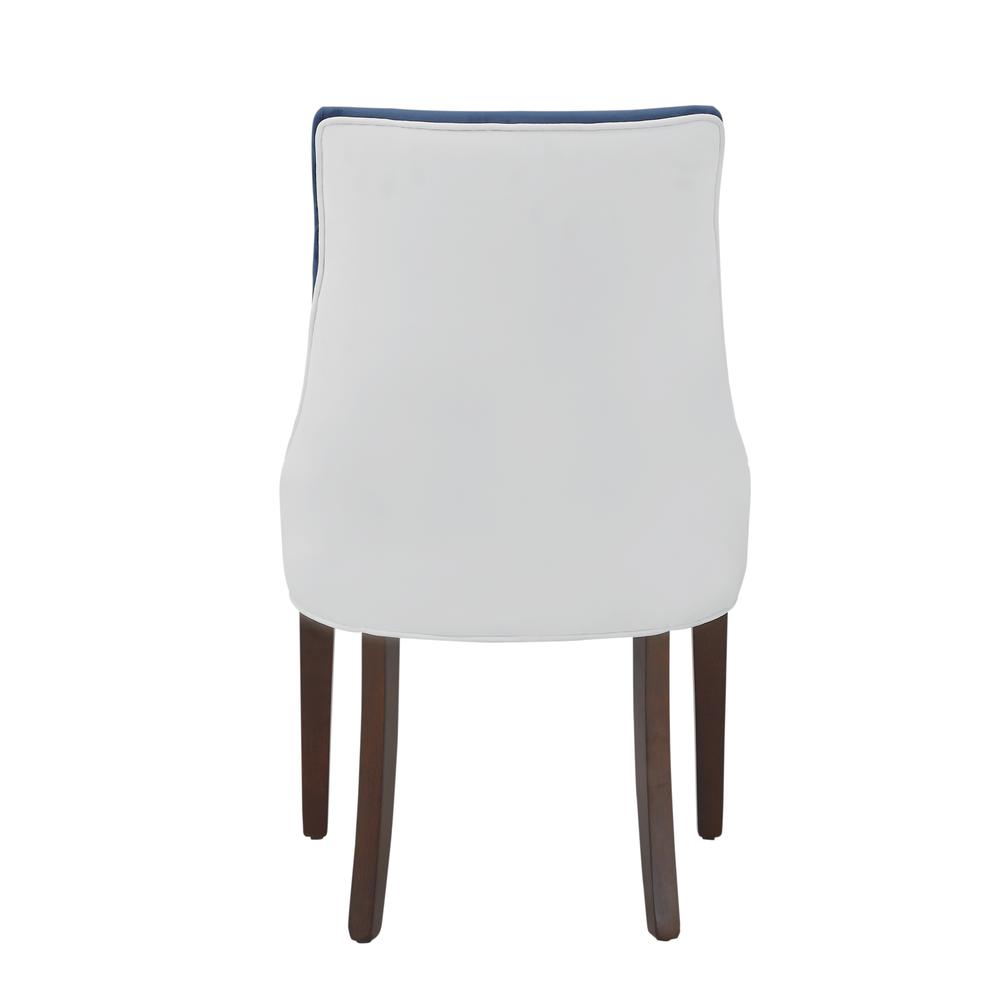Jolie Upholstered Dining Chair -Navy Blue. Picture 11