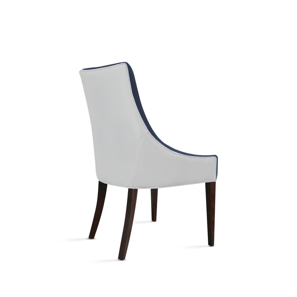 Jolie Upholstered Dining Chair -Navy Blue. Picture 12