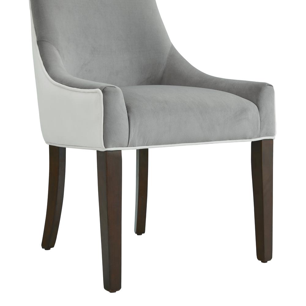 Jolie Upholstered Dining Chair -Smoke. Picture 4