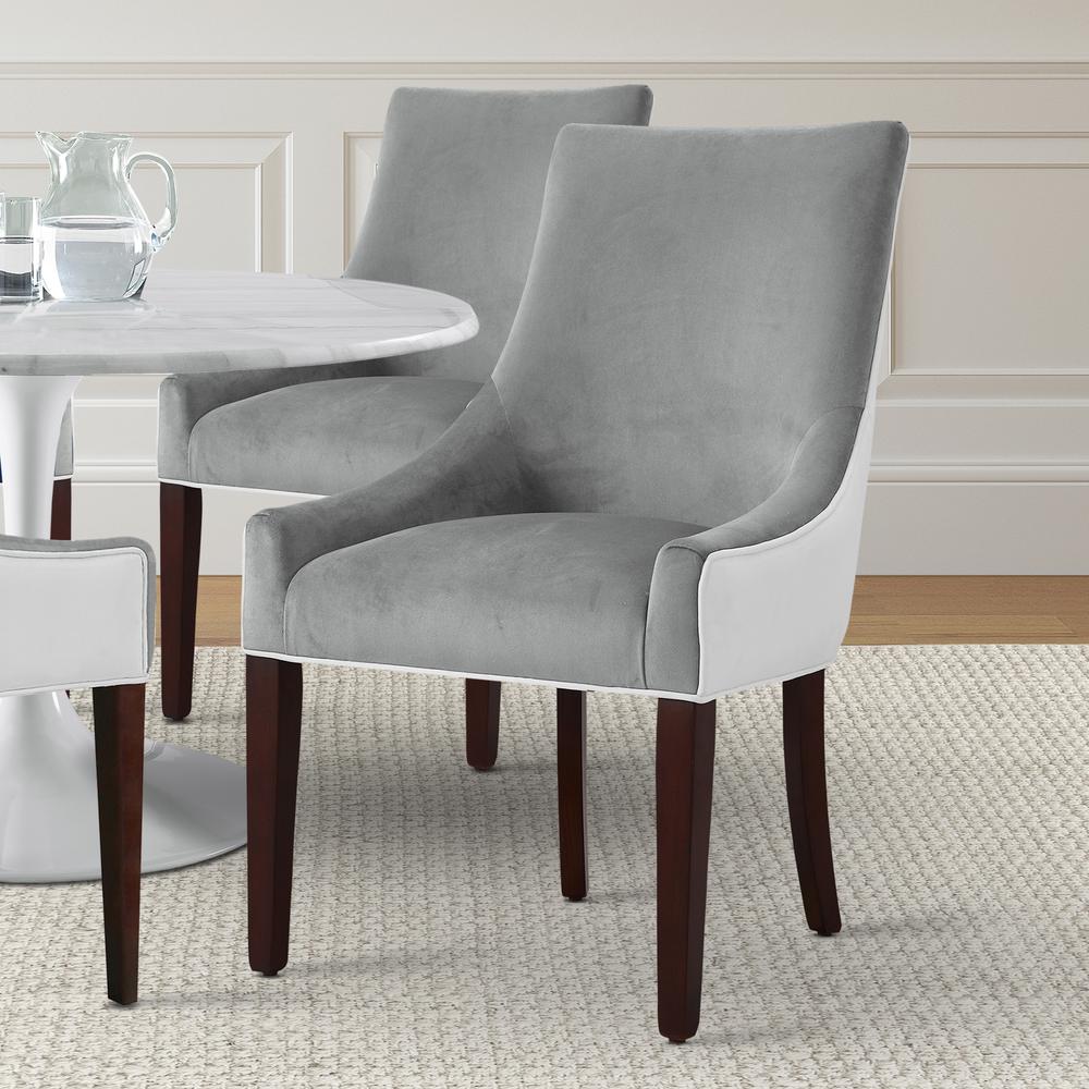 Jolie Upholstered Dining Chair -Smoke. Picture 5