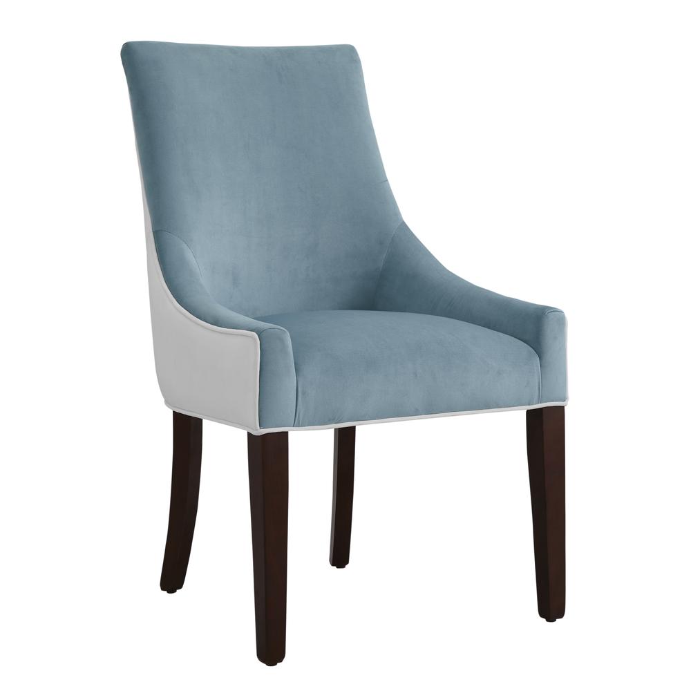 Jolie Upholstered Dining Chair -Seafoam. Picture 1