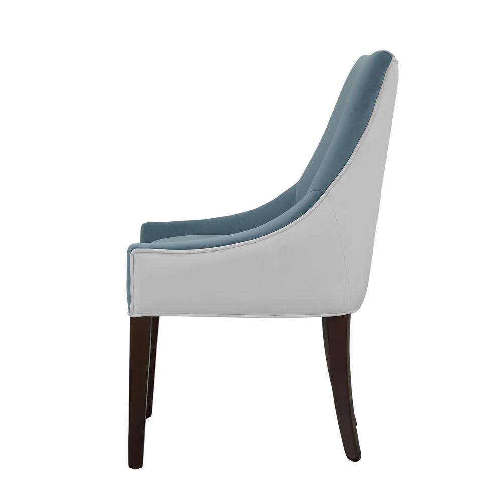 Jolie Upholstered Dining Chair -Seafoam. Picture 8