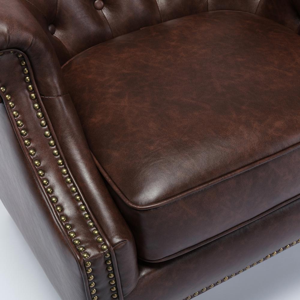Chesterfield Button Tufted Accent Chair. Picture 10