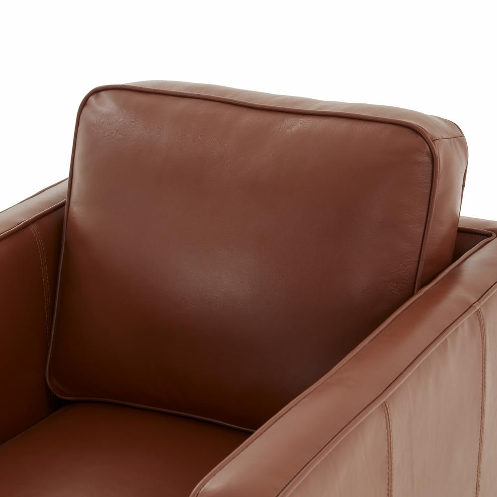 Cheshire Top Grain Leather Arm Chair. Picture 3