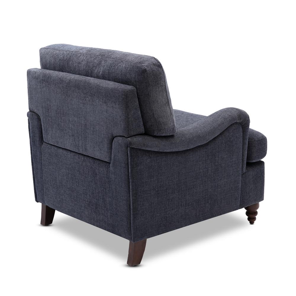 Clarendon Arm Chair - Navy. Picture 7