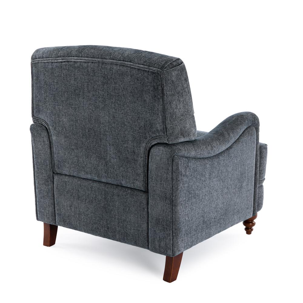 Bingham Tufted Arm Chair - Navy. Picture 7