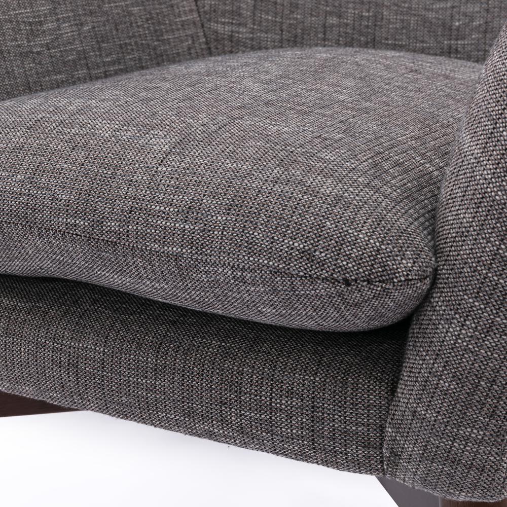 Paris Accent Chair in Performance Fabric - Ashen Grey. Picture 13