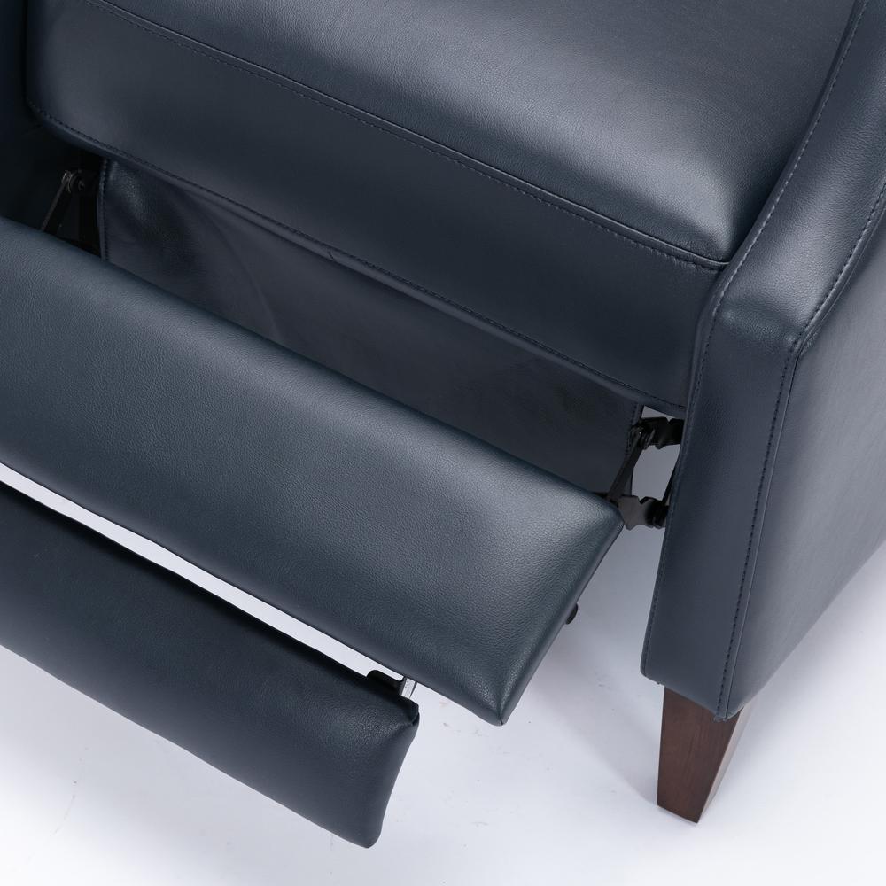 Biltmore Push Back Recliner - Midnight Blue. Picture 12