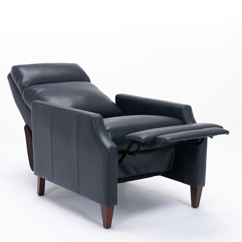 Biltmore Push Back Recliner - Midnight Blue. Picture 4