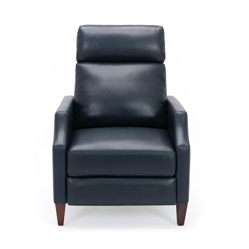 Biltmore Push Back Recliner - Midnight Blue. Picture 5