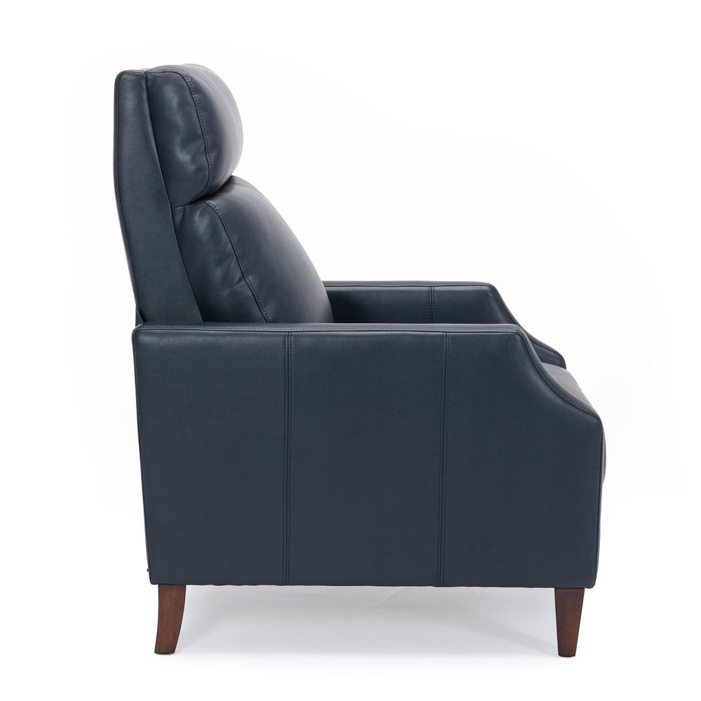 Biltmore Push Back Recliner - Midnight Blue. Picture 6