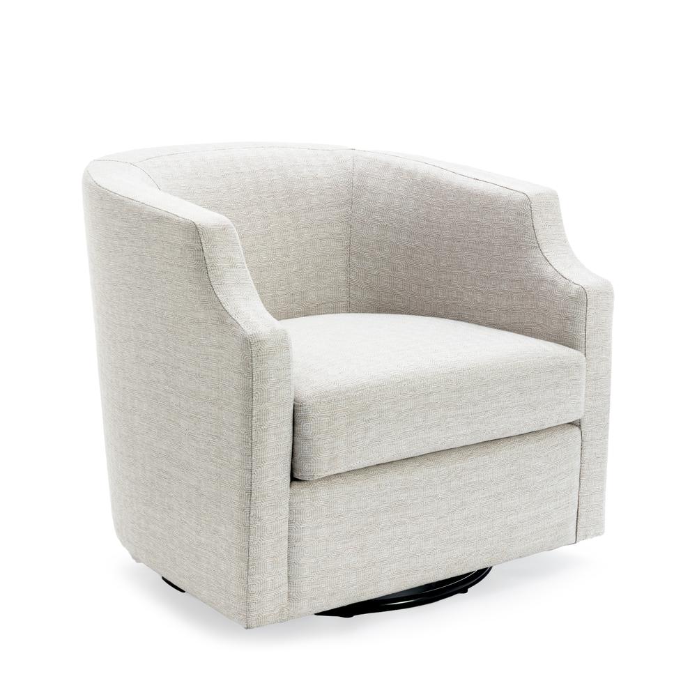 Infinity Sand Swivel Barrel Chair. Picture 2