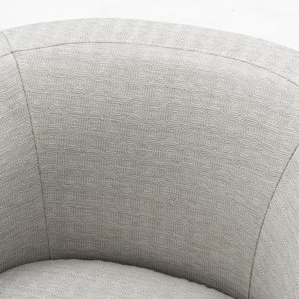 Infinity Sand Swivel Barrel Chair. Picture 6