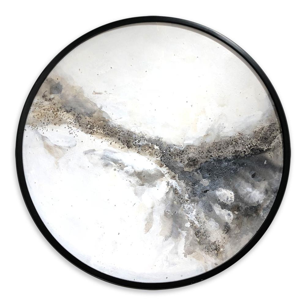 Marble Sphere, Hand Painted Wall Décor. Picture 1
