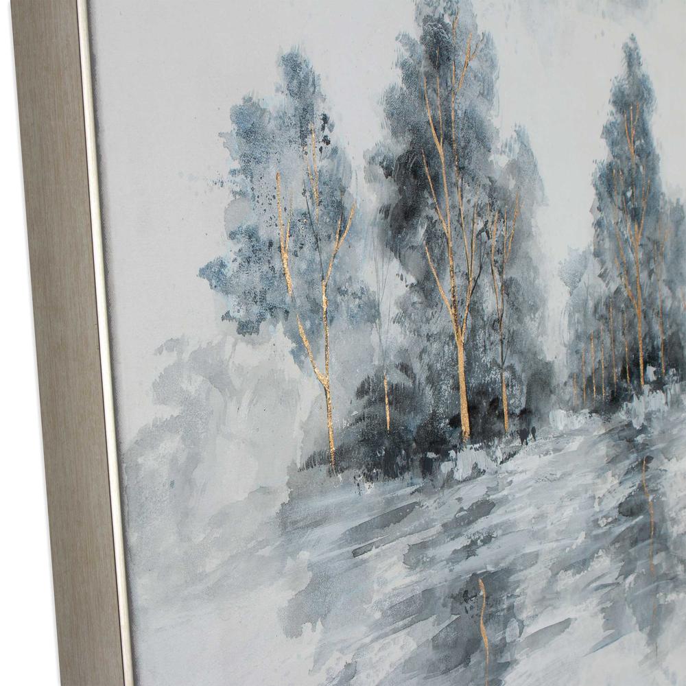 Winter's Woods, Hand Painted Canvas. Picture 3