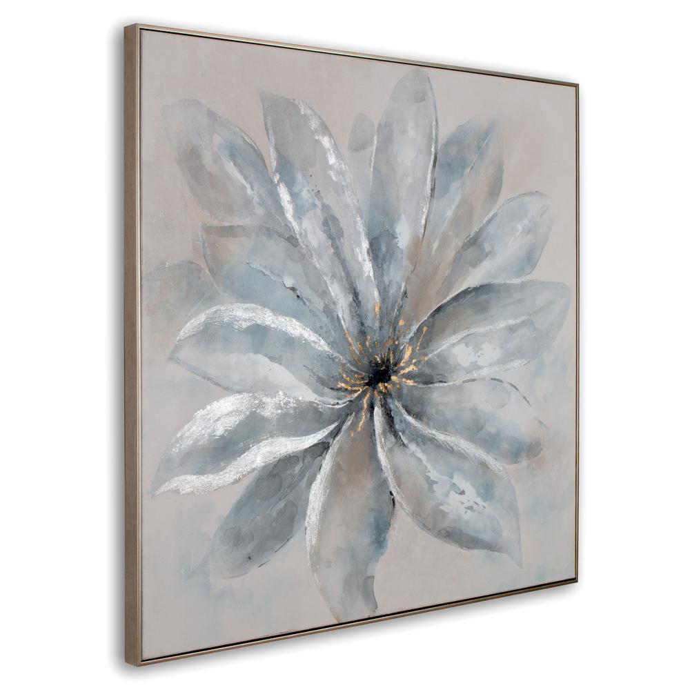 Radiant Blossom, Hand Painted Canvas. Picture 1