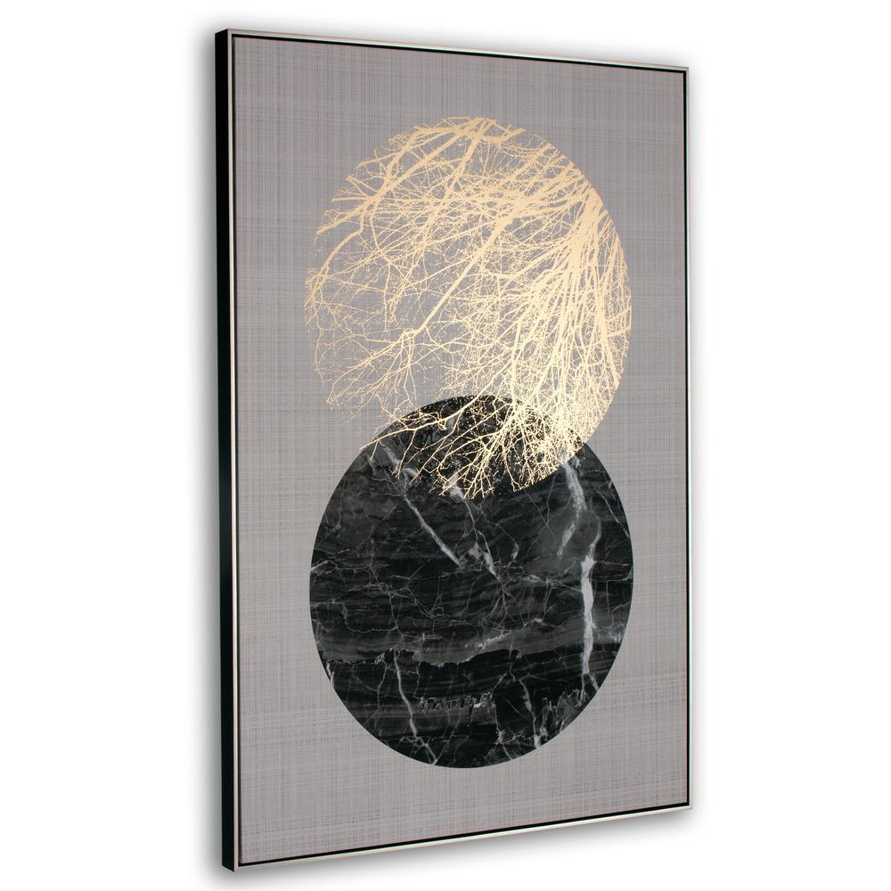 Lunar, Framed Canvas. Picture 1