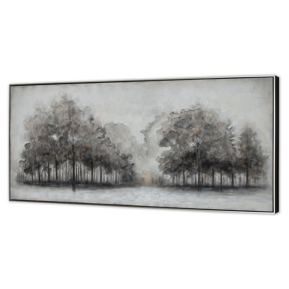 Wildwood Fog, Hand Painted Canvas. The main picture.