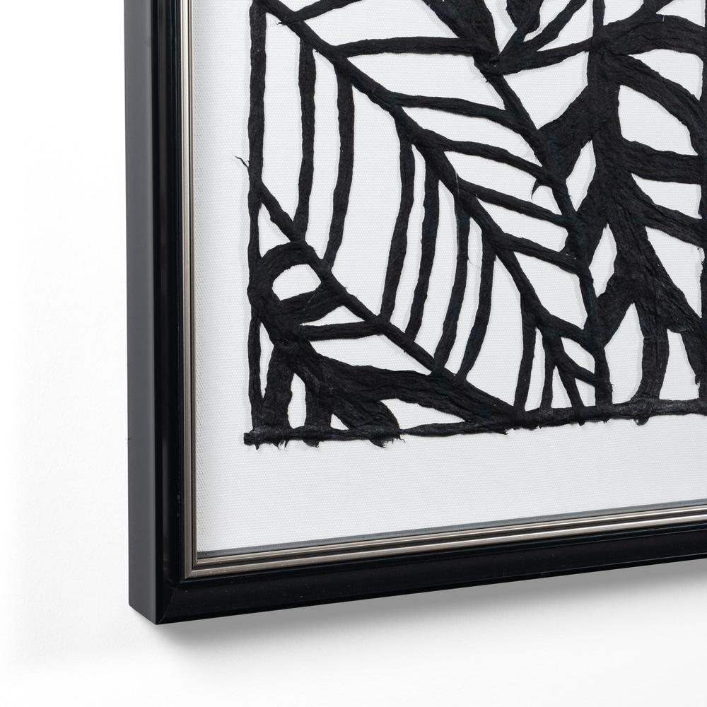 Modern Palm Leaves Shadow Box. Picture 3