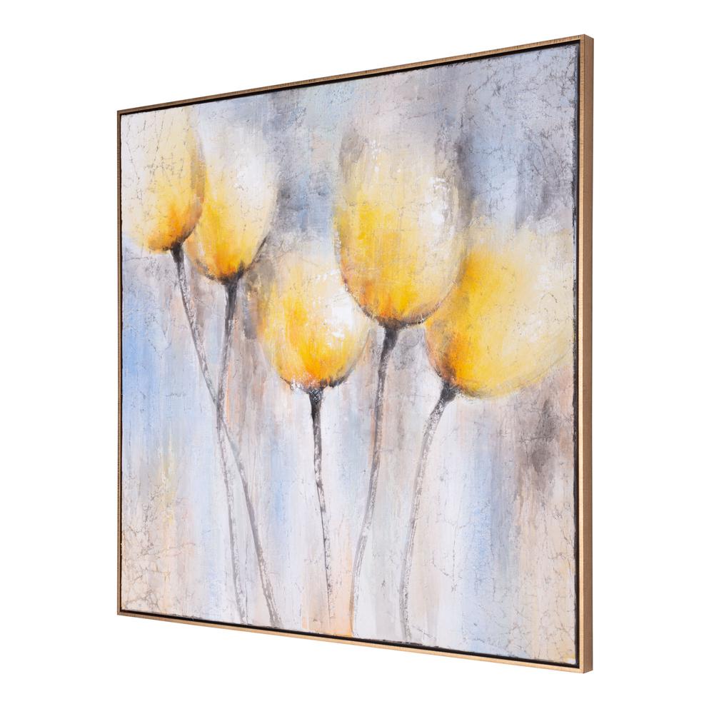 Sunny Blooms, Hand Painted Canvas. Picture 2
