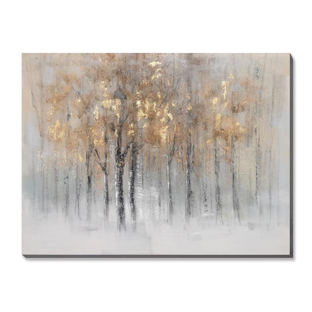 Woodland Ambience, Hand Painted Canvas. Picture 1