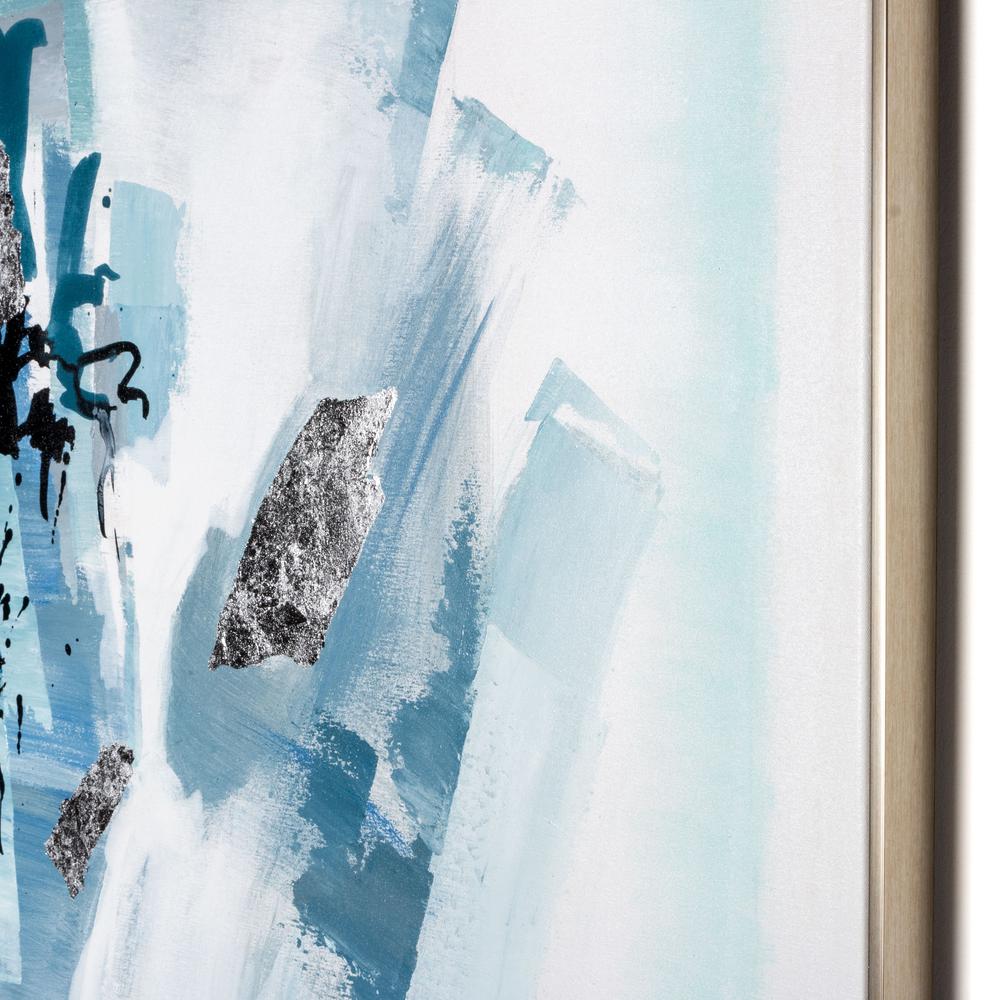 Polar Ice, Hand Painted Framed Canvas. Picture 4
