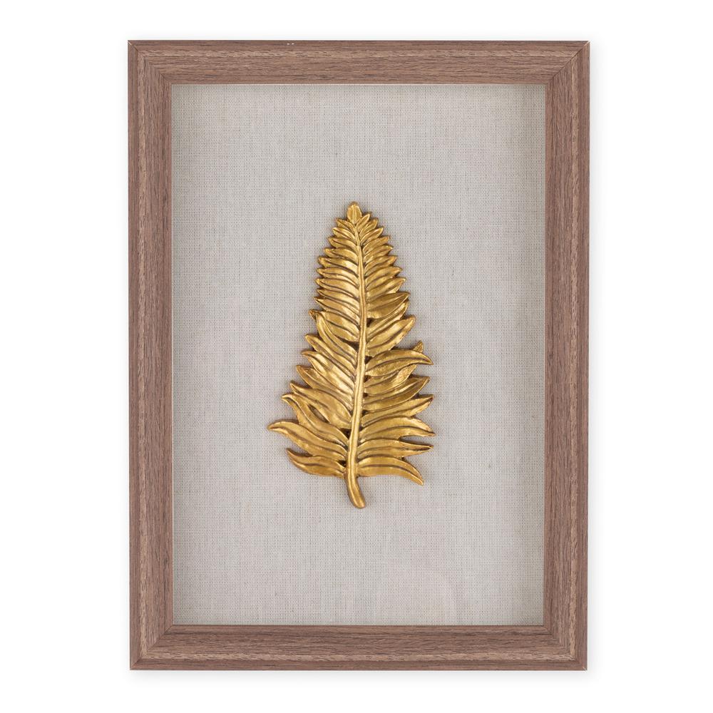 Golden Leaves I Shadow Box. Picture 2