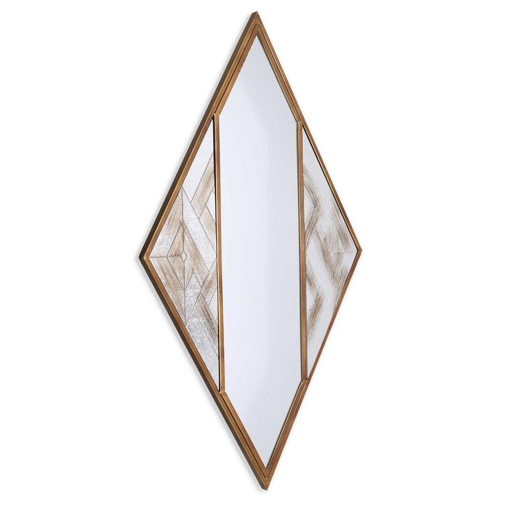 Selles Metal Wall Mirror. Picture 1