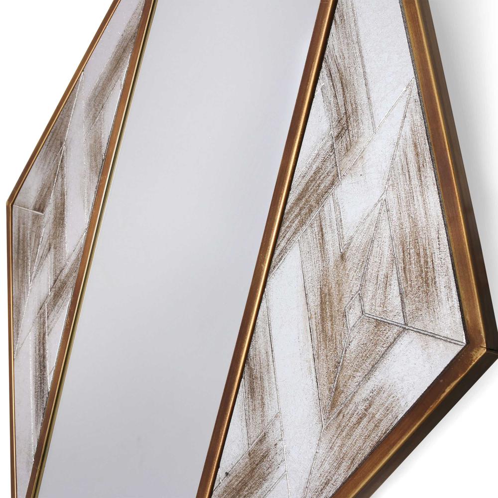 Selles Metal Wall Mirror. Picture 3