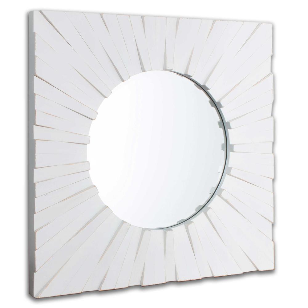 Tallulah Wood Mirror. Picture 1
